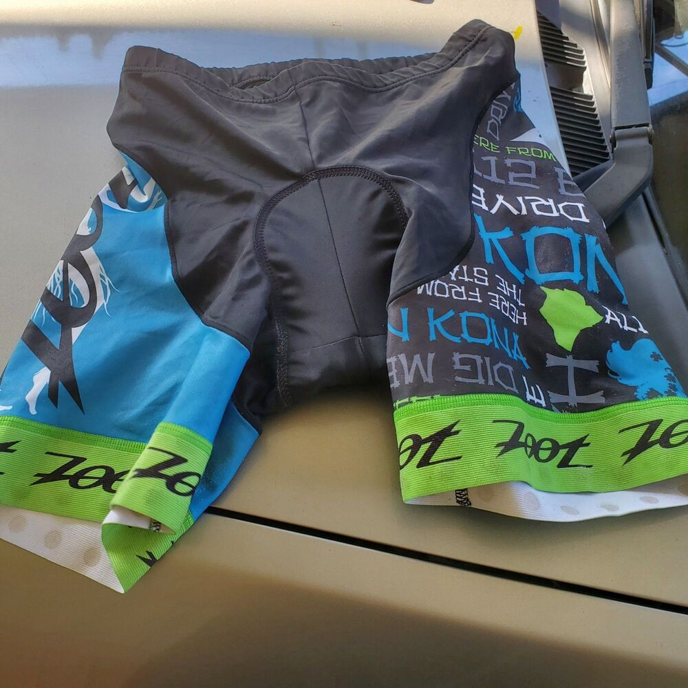 Zoot Women's Ultra Tri Ali'I 7-Inch Shorts Size Medium  Fair Condition